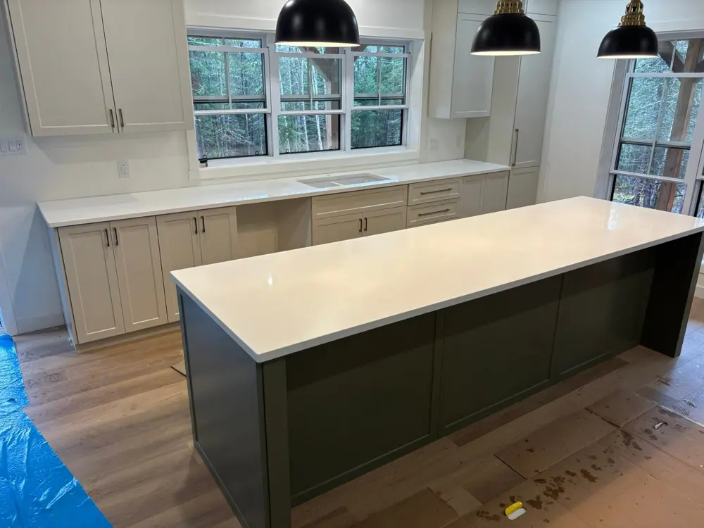 New cabinets ready for countertops