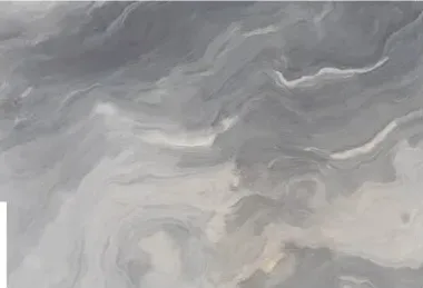Grey quartz surface